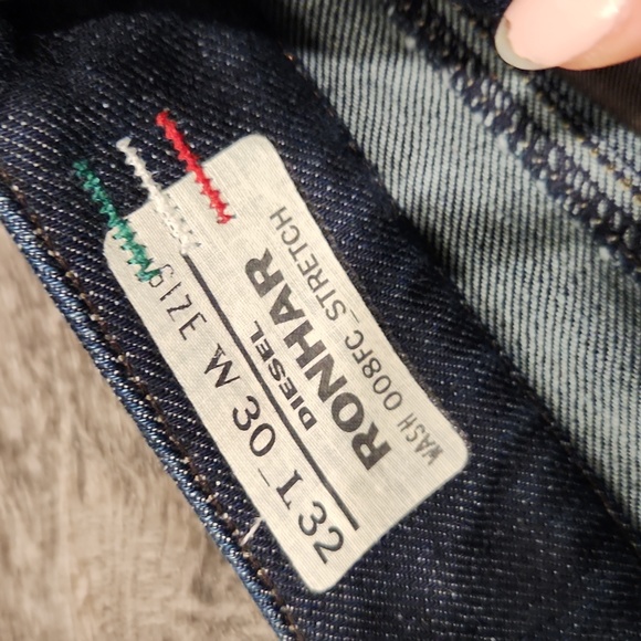 Diesel Jean's Ronhar Size 30 Length 32 New With Tags - Picture 4 of 5
